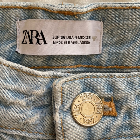 Zara Denim Shorts - Picture 3 of 3